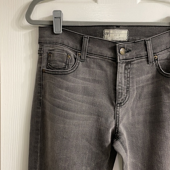 Gray flare jeans - Picture 3 of 7